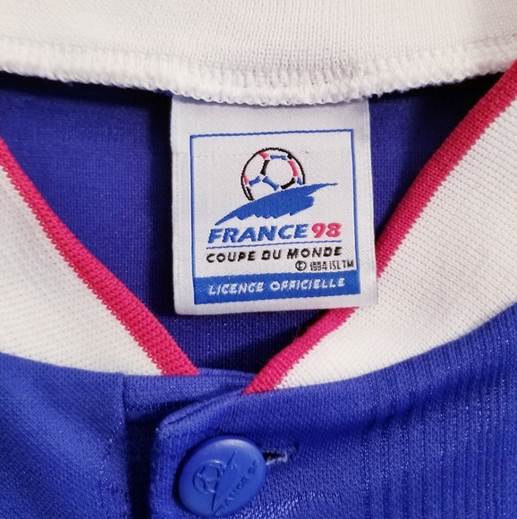 France 1998 World Cup polo jersey. Imported, XL. - Picture 8 of 8
